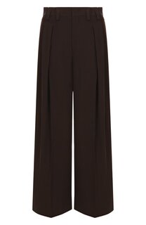 Брюки из вискозы и шелка Jil Sander