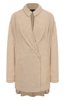 Блузка из вискозы и льна Giorgio Armani
