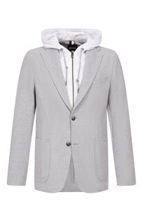 Хлопковый пиджак BOSS