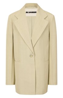 Жакет из вискозы и шелка Jil Sander