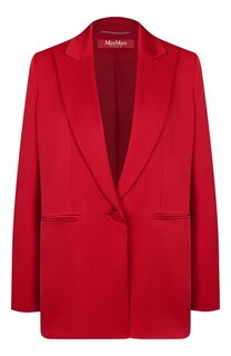 Атласный жакет Max Mara Studio