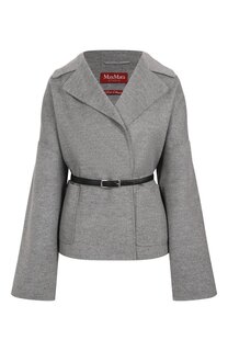 Полупальто из шерсти и кашемира Max Mara Studio