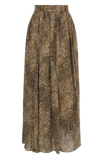 Юбка из вискозы и шелка Elie Saab