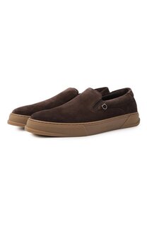 Замшевые слипоны Cameron Ferragamo