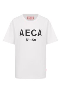 Хлопковая футболка AECA WHITE