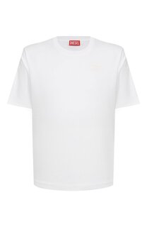 Хлопковая футболка Diesel