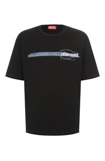 Хлопковая футболка Diesel