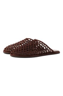 Замшевые сабо Atik Woven Neous