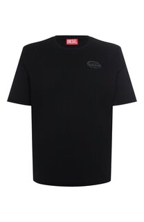 Хлопковая футболка Diesel