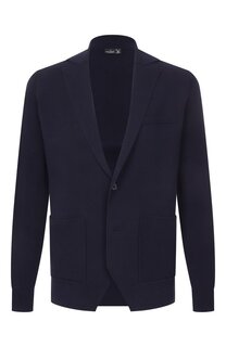 Хлопковый пиджак Van Laack