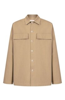 Хлопковая куртка-рубашка Jil Sander