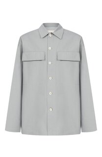 Хлопковая куртка-рубашка Jil Sander