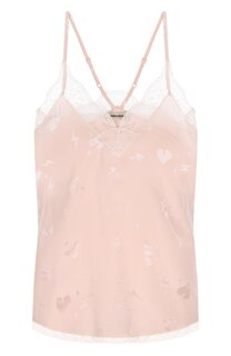 Шелковый топ Zadig and Voltaire