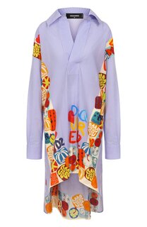 Хлопковая туника Dsquared2