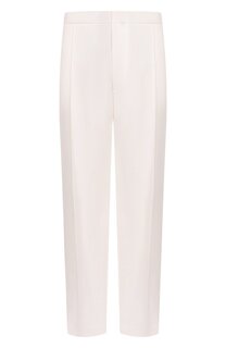 Брюки из хлопка и льна Zegna