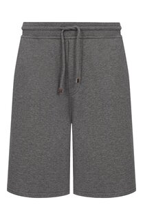 Хлопковые шорты Brunello Cucinelli