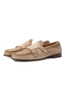 Замшевые монки Hero Santoni