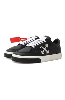 Кожаные кеды New Low Vulcanized Off-White