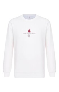 Хлопковый свитшот Brunello Cucinelli