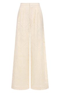 Брюки из вискозы и хлопка Twinset