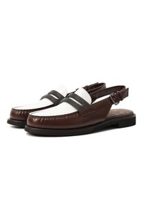 Кожаные пенни-лоферы Brunello Cucinelli