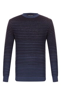 Джемпер изо льна и хлопка Giorgio Armani
