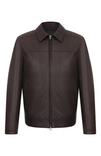 Кожаная куртка Brioni
