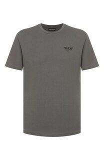 Хлопковая футболка Emporio Armani