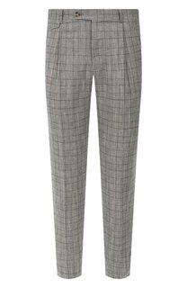 Брюки из хлопка и шерсти Windsor