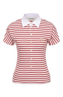 Хлопковое поло Golden Goose Deluxe Brand