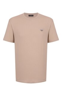 Хлопковая футболка Emporio Armani