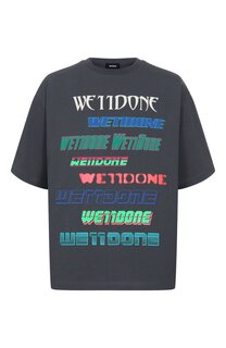 Хлопковая футболка We11done