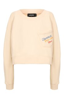Хлопковый свитшот Dsquared2