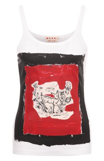 Хлопковый топ Marni