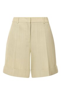 Шорты из вискозы и шелка Jil Sander