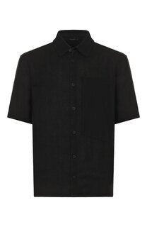 Рубашка изо льна и хлопка Transit