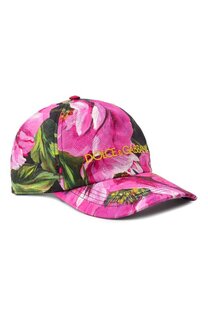 Хлопковая бейсболка Dolce & Gabbana