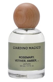 Духи Rosemary, Vitiver, Amber, … (50ml) Giardino Magico