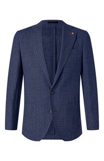Пиджак из шерсти и шелка Sartoria Latorre