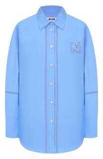 Хлопковая рубашка MSGM