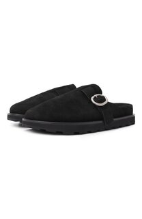 Замшевые сабо Jil Sander