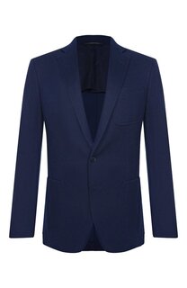 Пиджак из шелка и хлопка Zilli