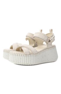Замшевые босоножки Nama Chloé Chloe