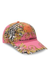 Хлопковая бейсболка Versace Jeans Couture