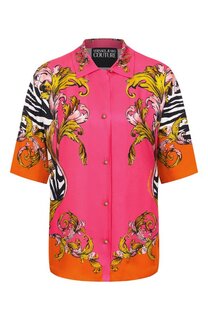 Рубашка из вискозы Versace Jeans Couture