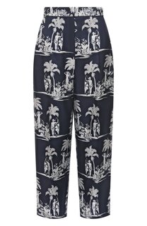 Шелковые брюки Max Mara Studio