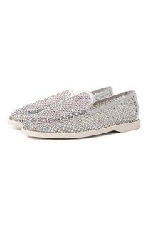 Текстильные лоферы Gilda Le Silla
