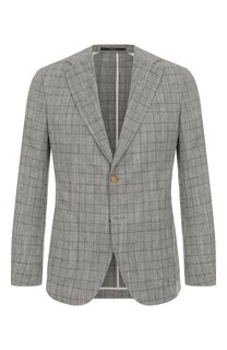 Пиджак из хлопка и шерсти Windsor