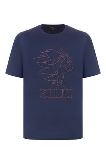 Хлопковая футболка Zilli