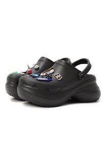 Резиновые сабо Balenciaga x Crocs x Jibbitz Balenciaga